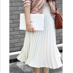 Zara White Skirt